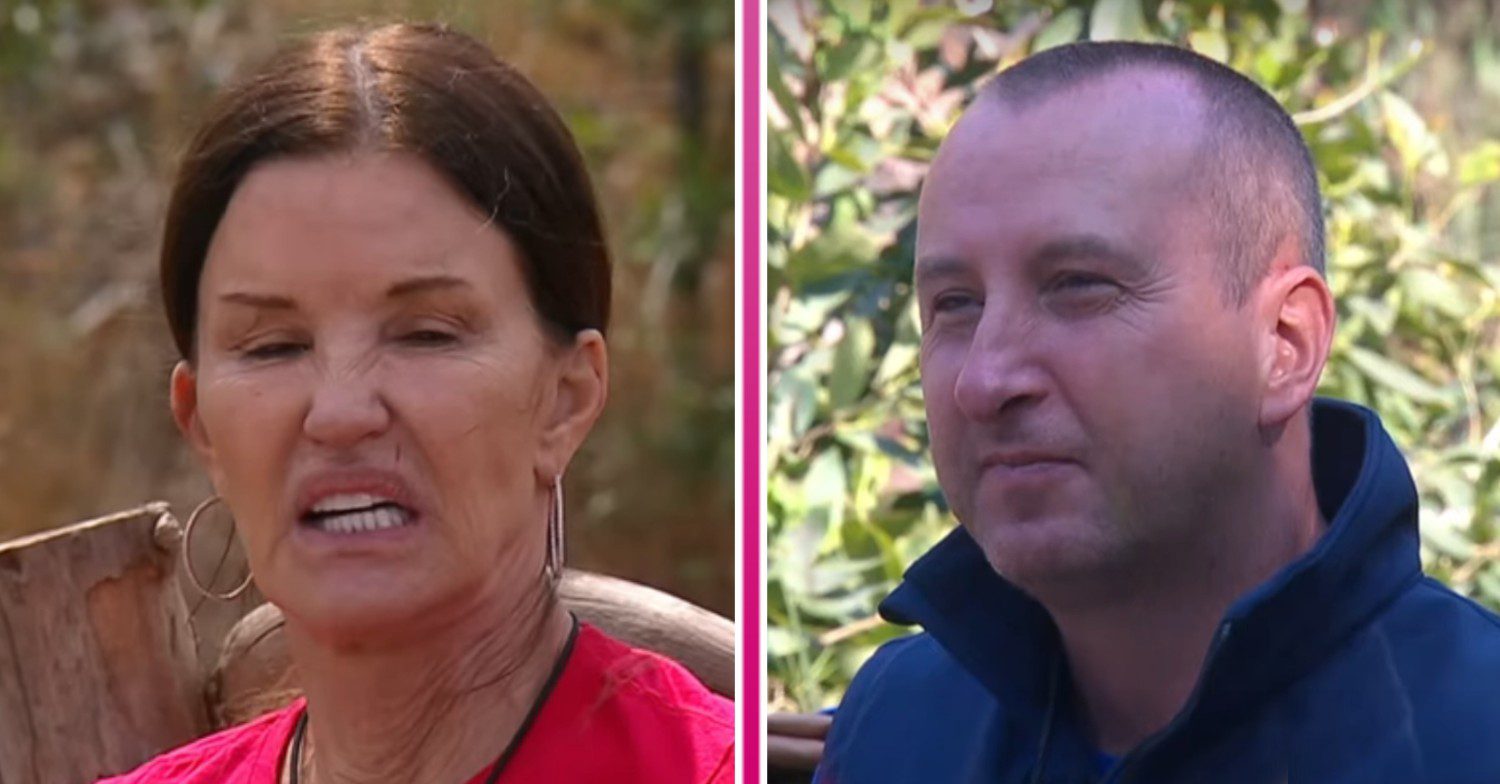 Janice Dickinson and Andy Whyment on I'm A Celebrity South Africa