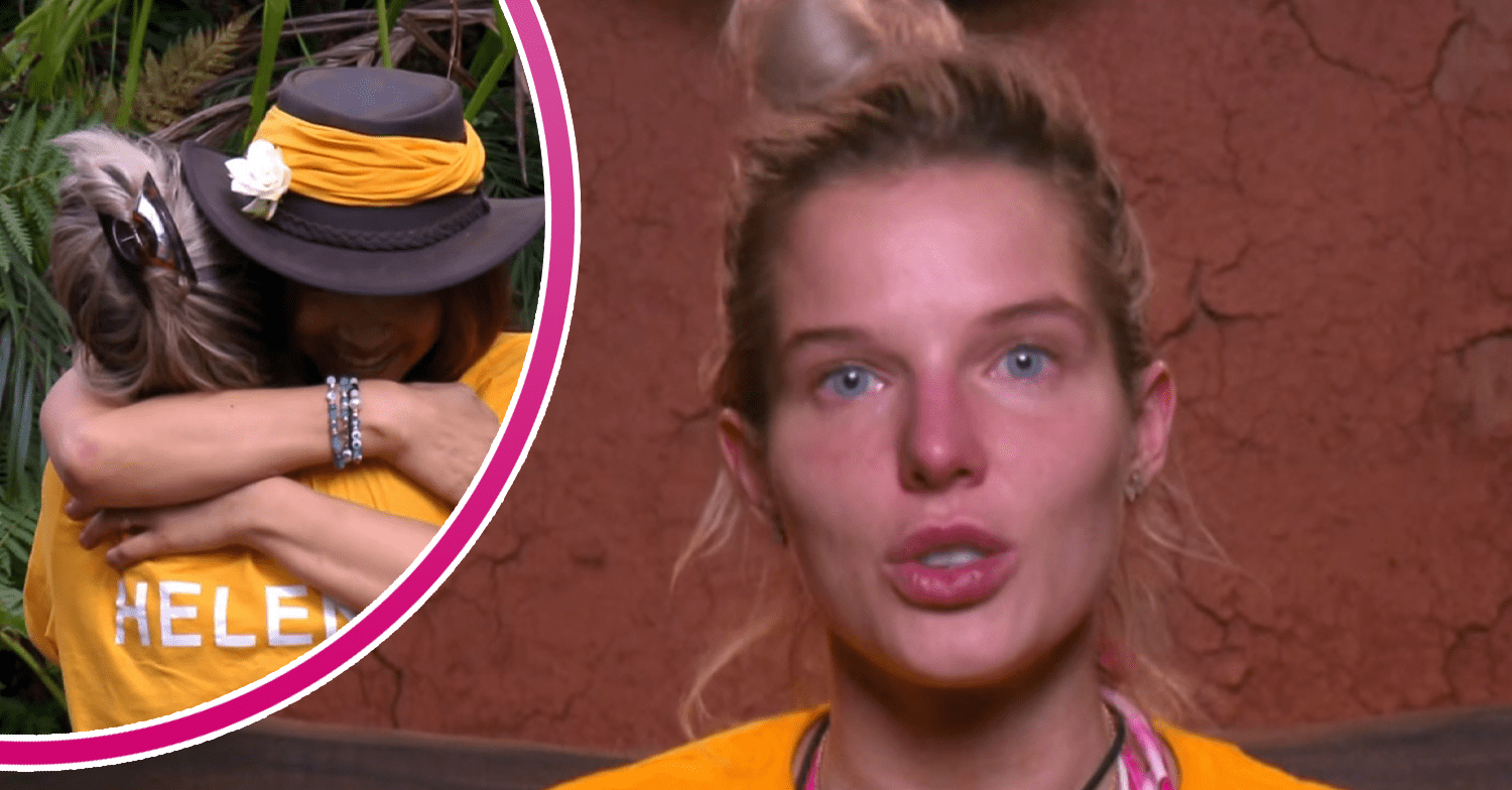 Helen Flanagan crying on I'm A Celebrity