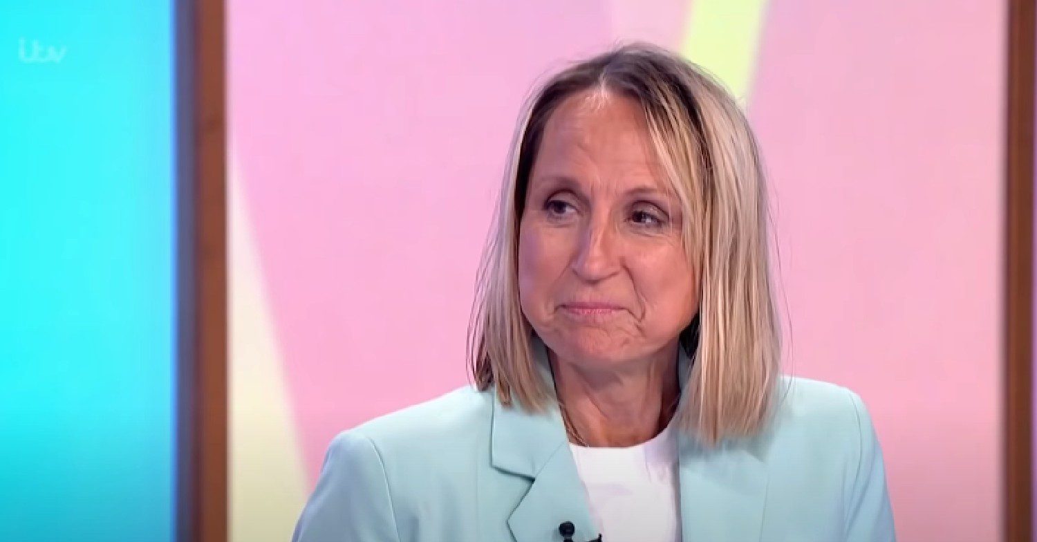 Carol McGiffin talking on Loose Women