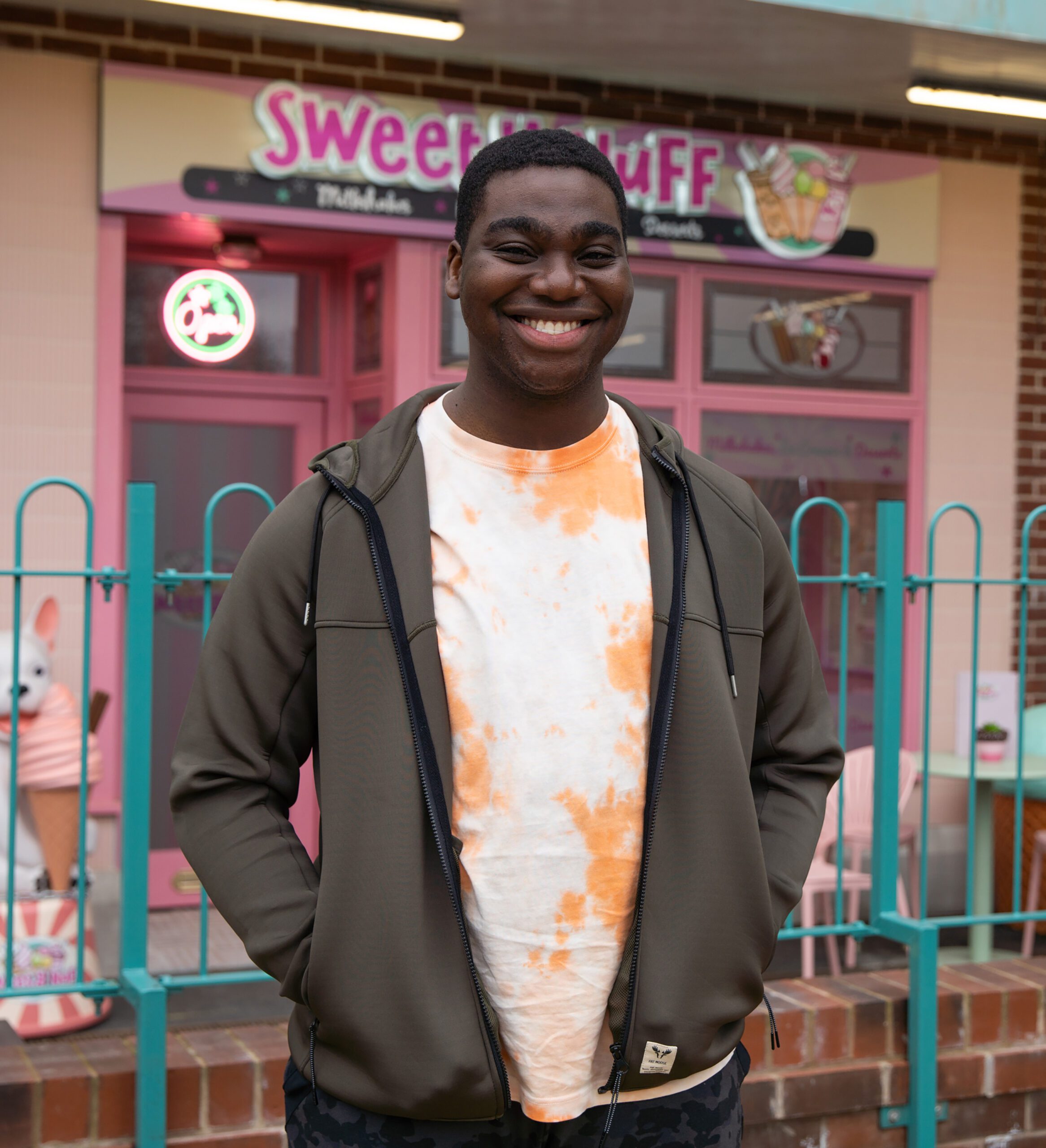 Promotional image of Noah Olaoye as Gav on Coronation Street
