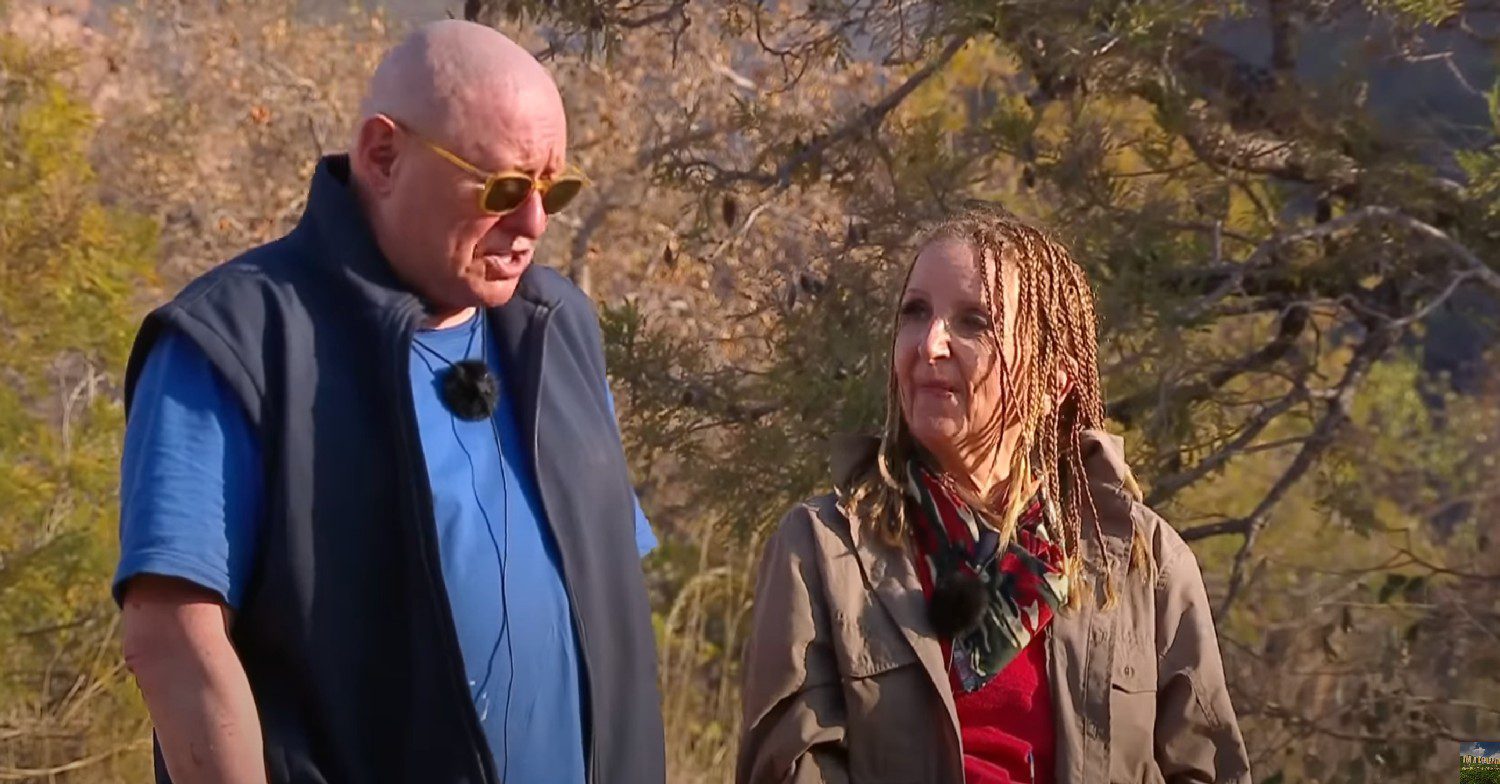 Shaun Ryder and Gillian McKeith on I'm A Celebrity South Africa 