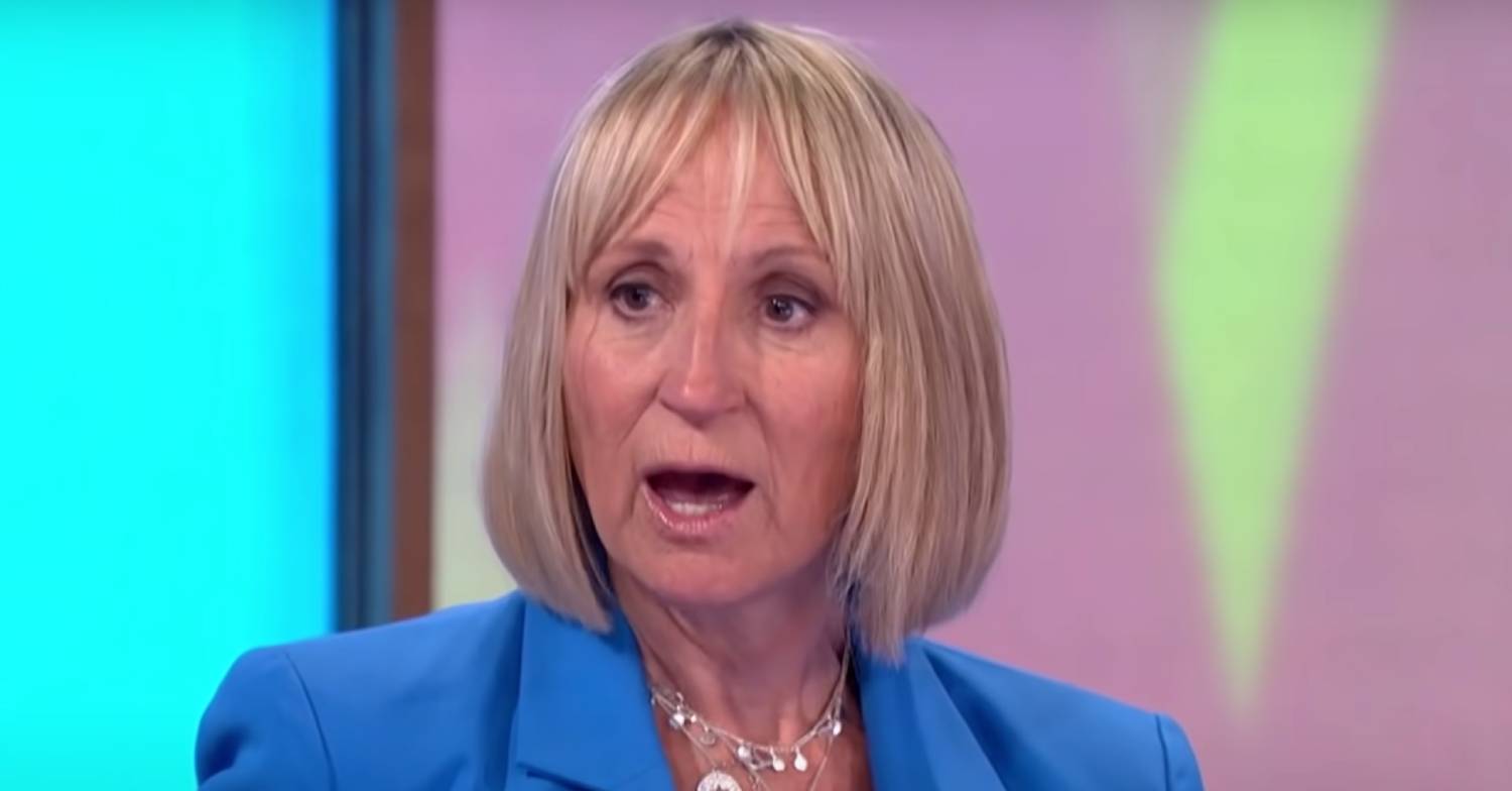 Carol McGiffin is open-mouthed