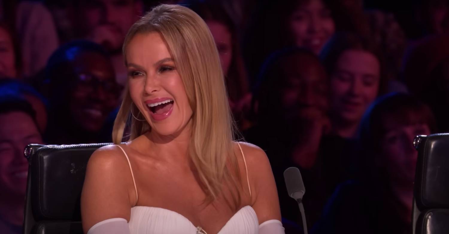 Amanda Holden cackles on Britain's Got Talent