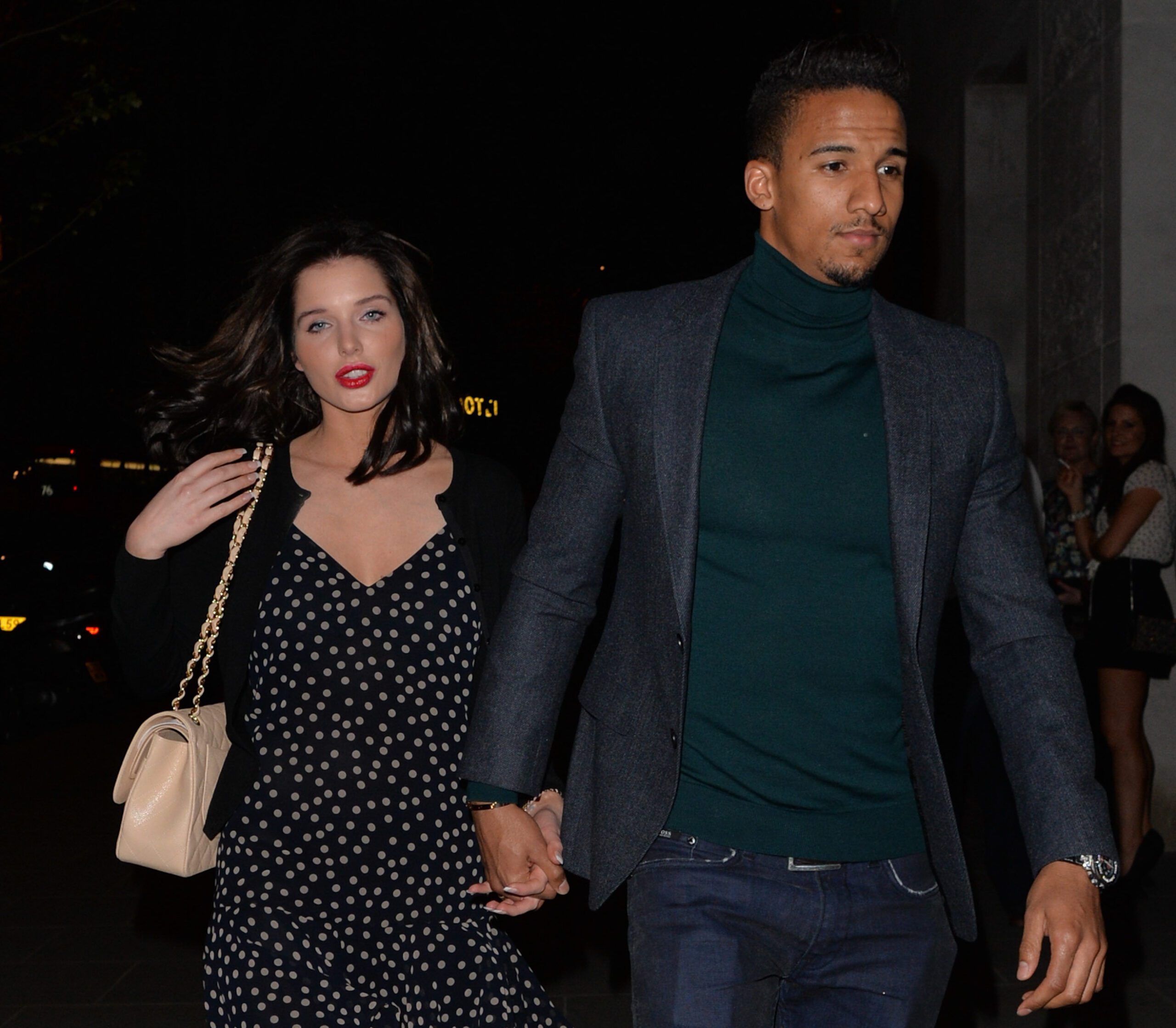 Helen Flanagan And Footballer Scott Sinclair