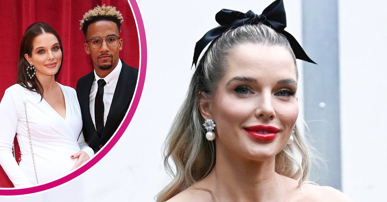 Helen Flanagan and Scott Sinclair at events