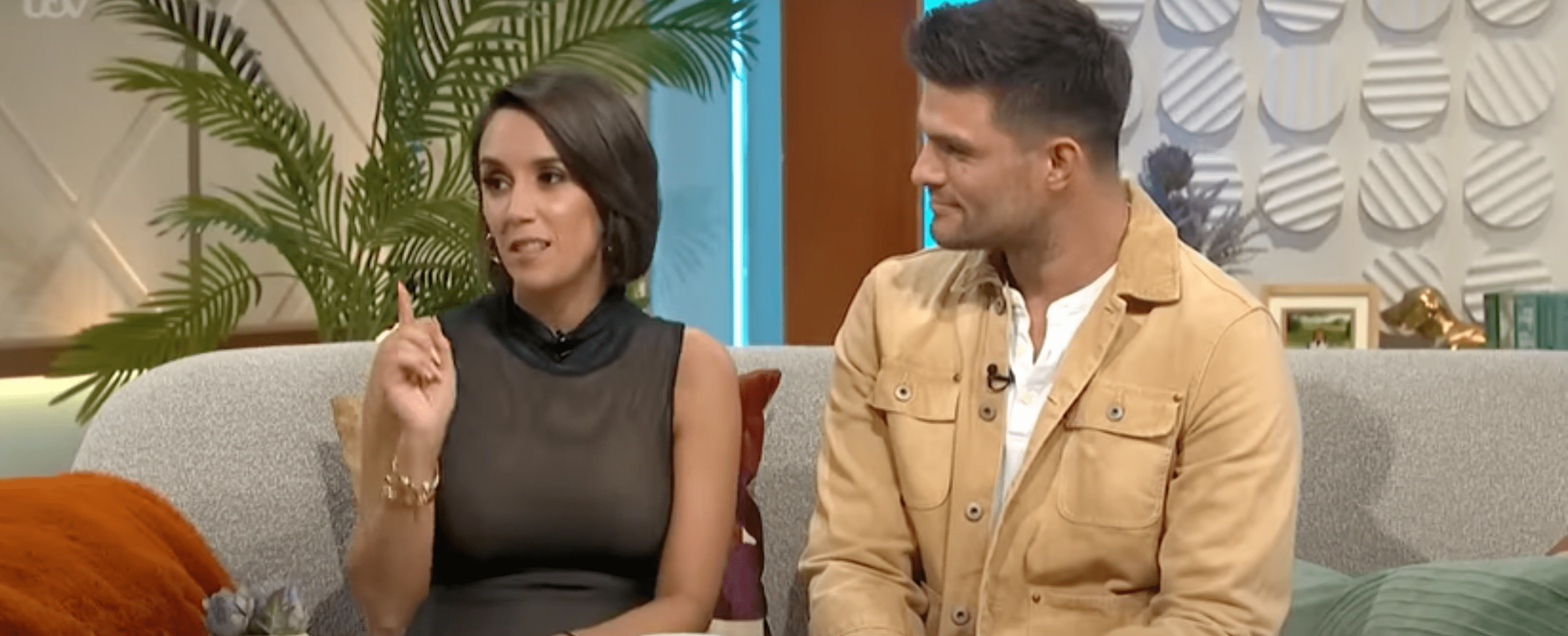 Janette manrara and Aljaž Škorjanec on Lorraine