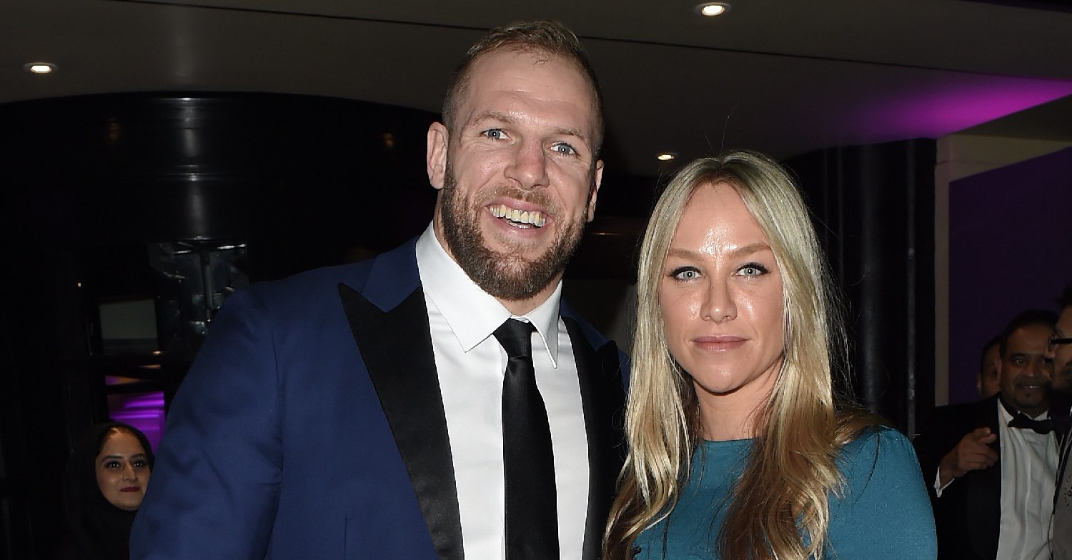 Chloe Madeley and James Haskell