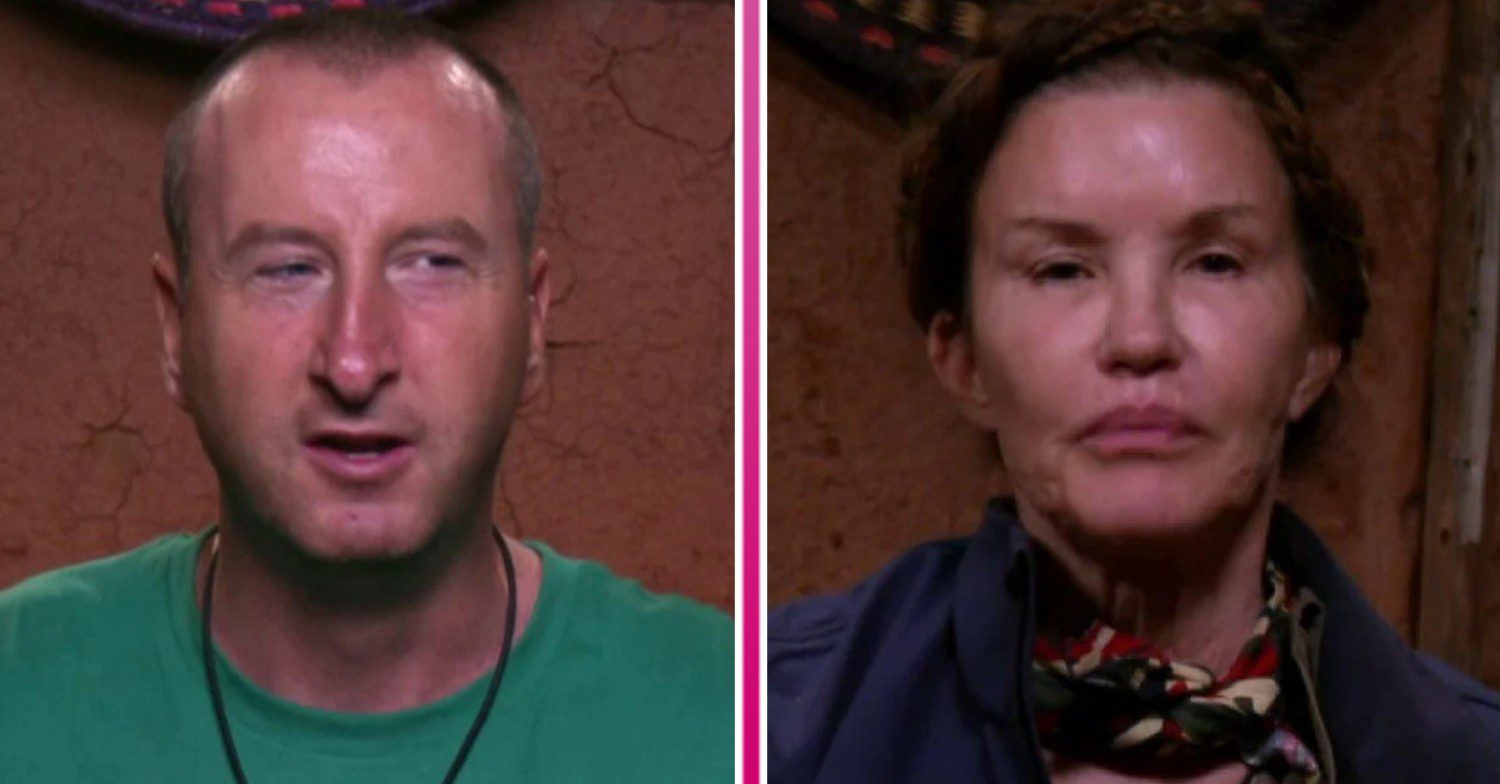 Andy Whyment and Janice Dickinson on I'm A Celebrity South Africa