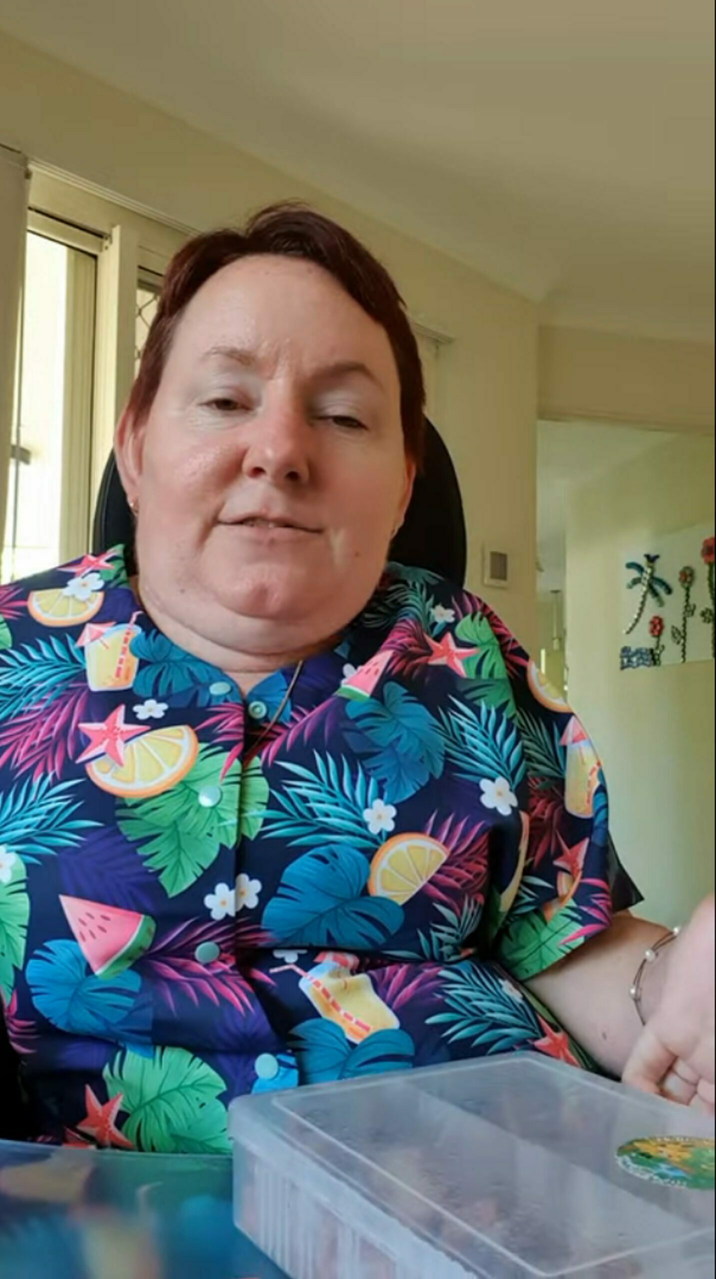 Melanie Hawkins smiles in video