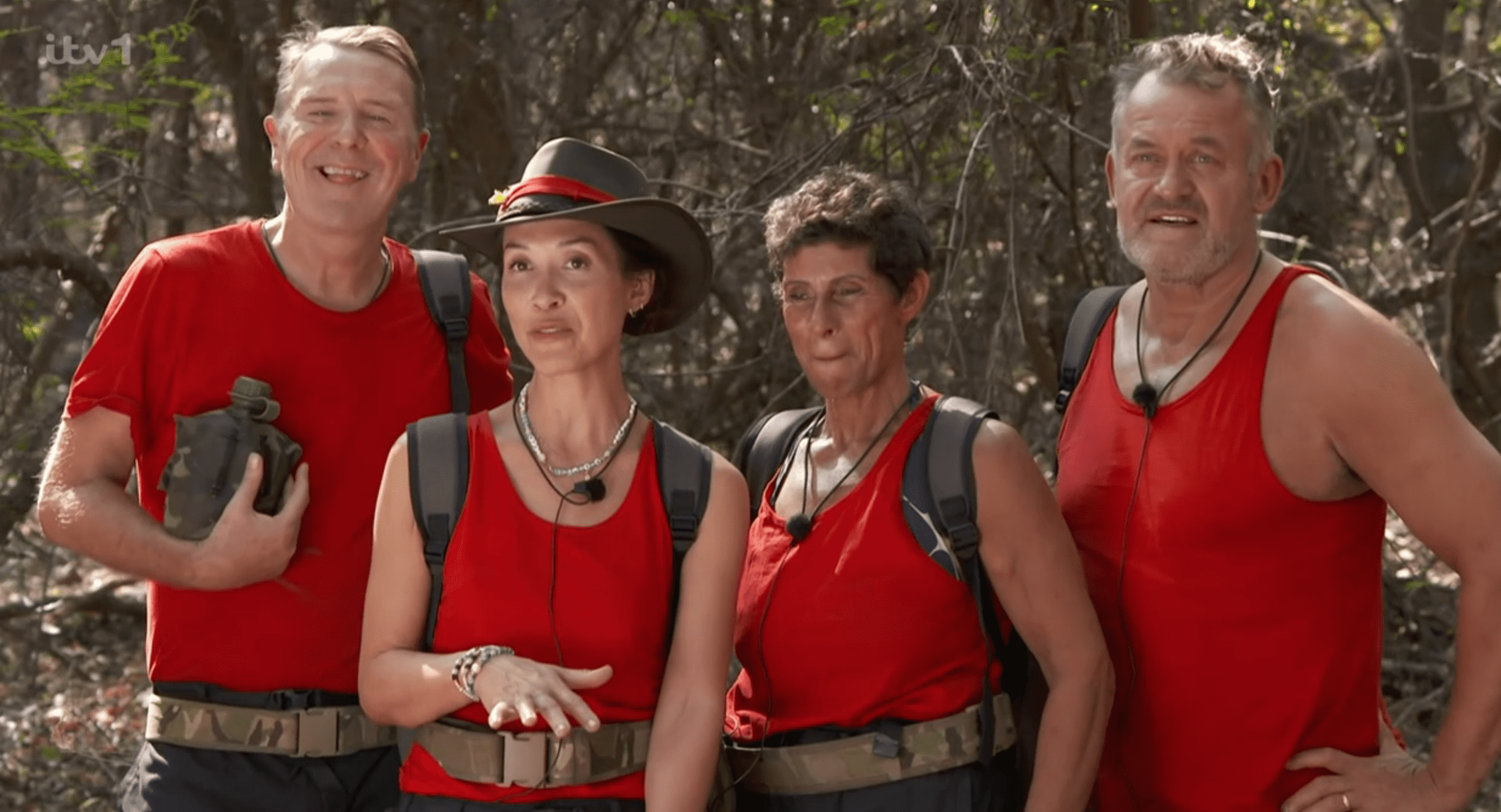 Phil, Myleene, Fatima and Paul on I'm A Celebrity