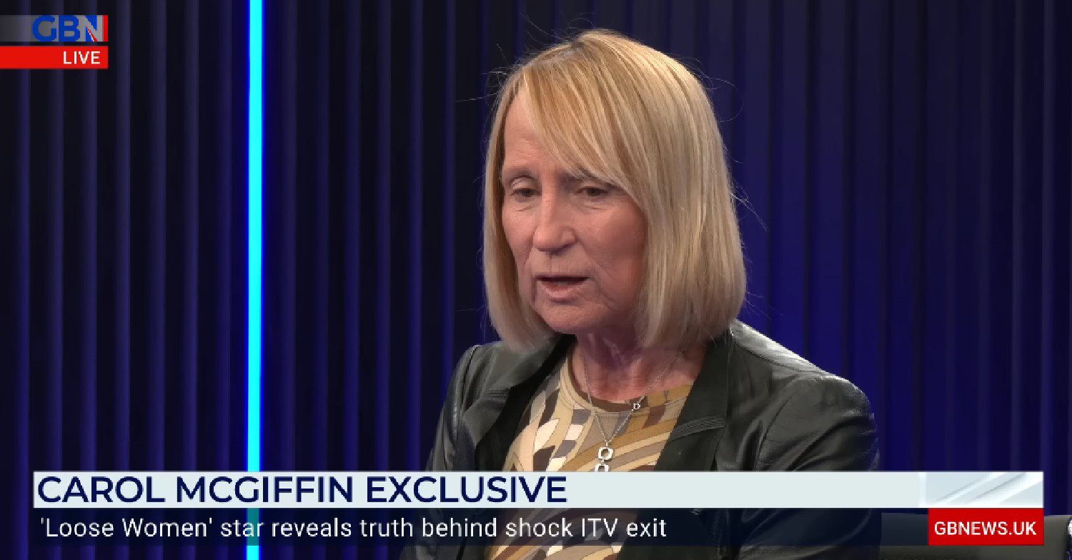 Loose Women star Carol McGiffin speaking on GB News