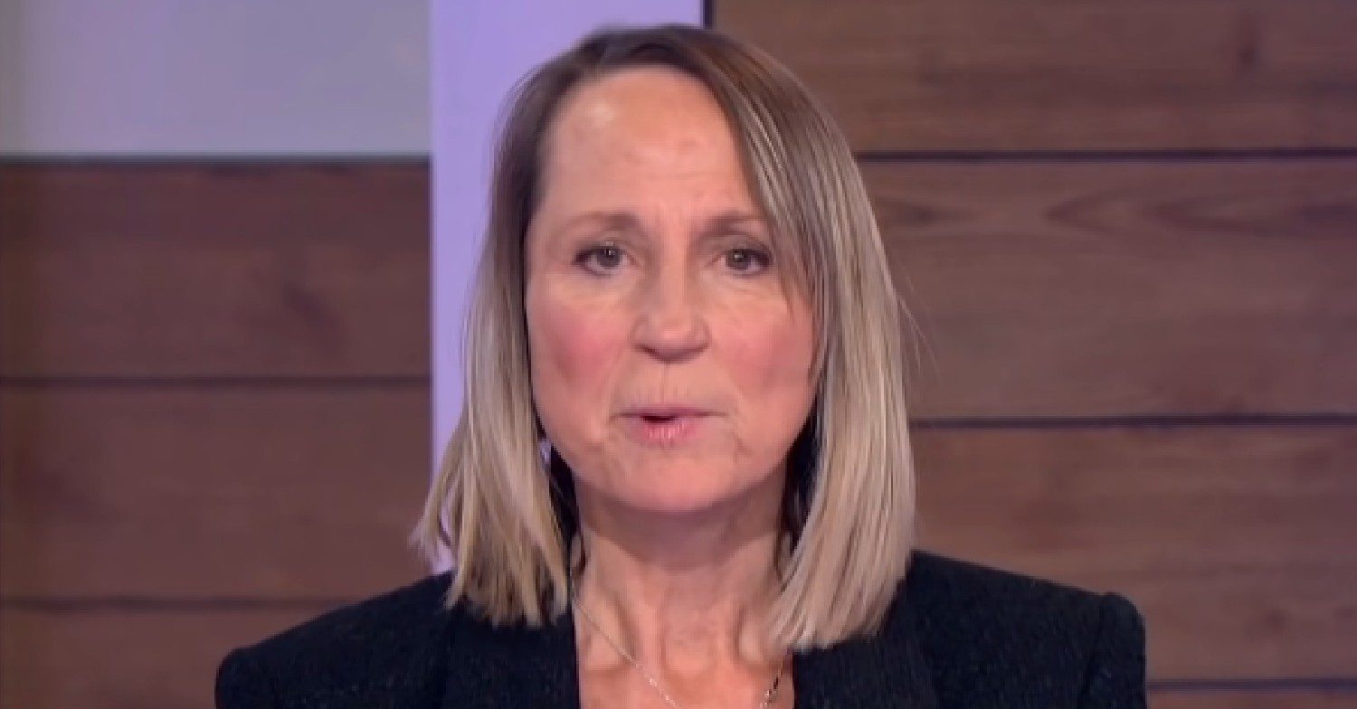 Carol McGiffin speaking on Loose Women