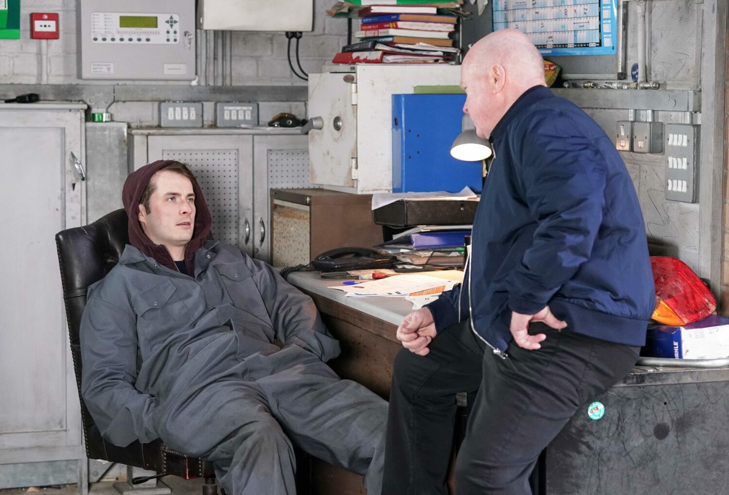 Phil talks to Ben on EastEnders