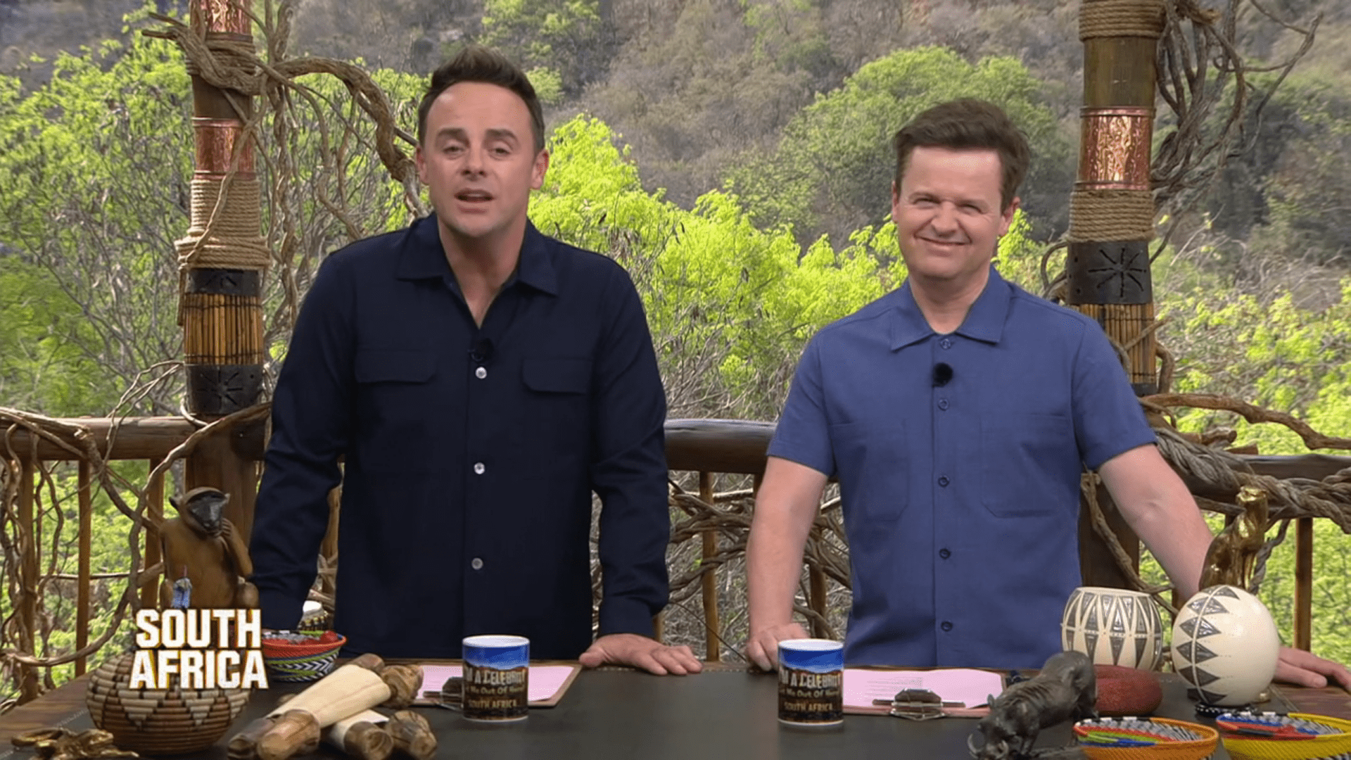Ant and Dec smile on I'm A Celebrity