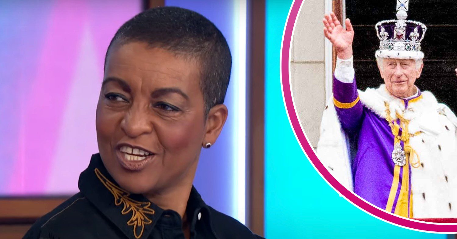 Adjoa Andoh and King Charles