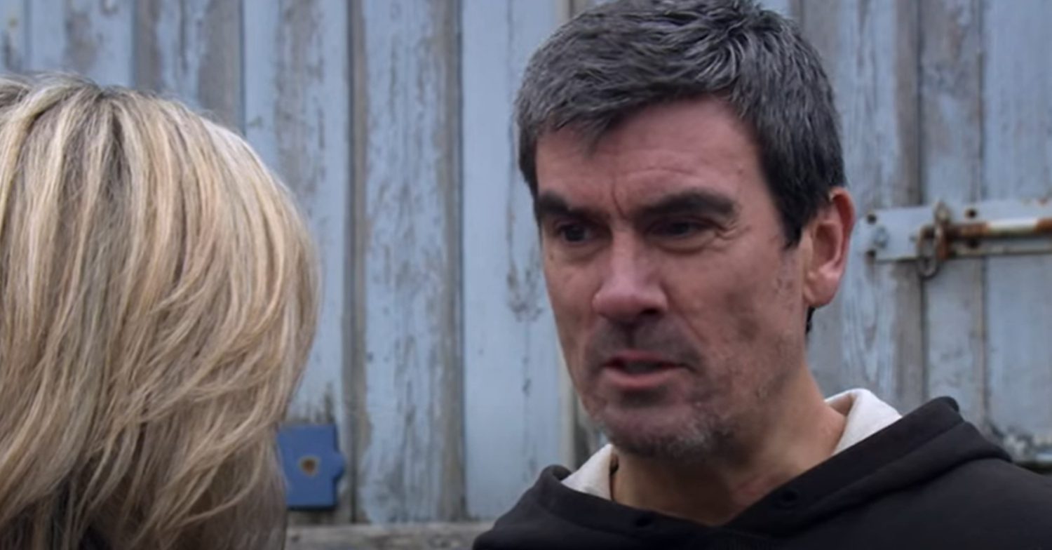 Emmerdale's Cain is angry at Kim