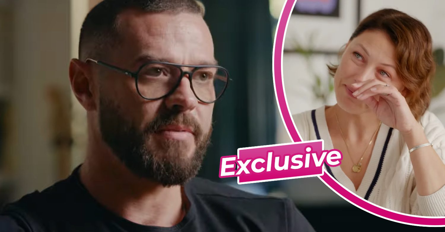 Matt and Emma Willis frown in Fighting Addiction documentary