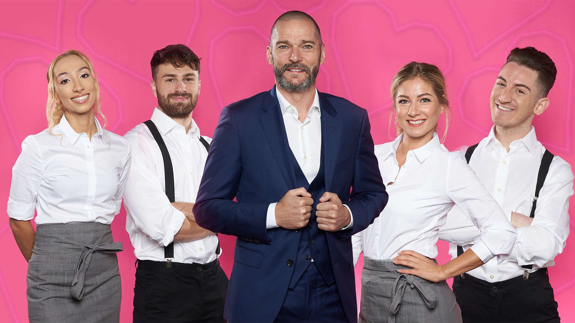Fred and the staff on Teen First Dates