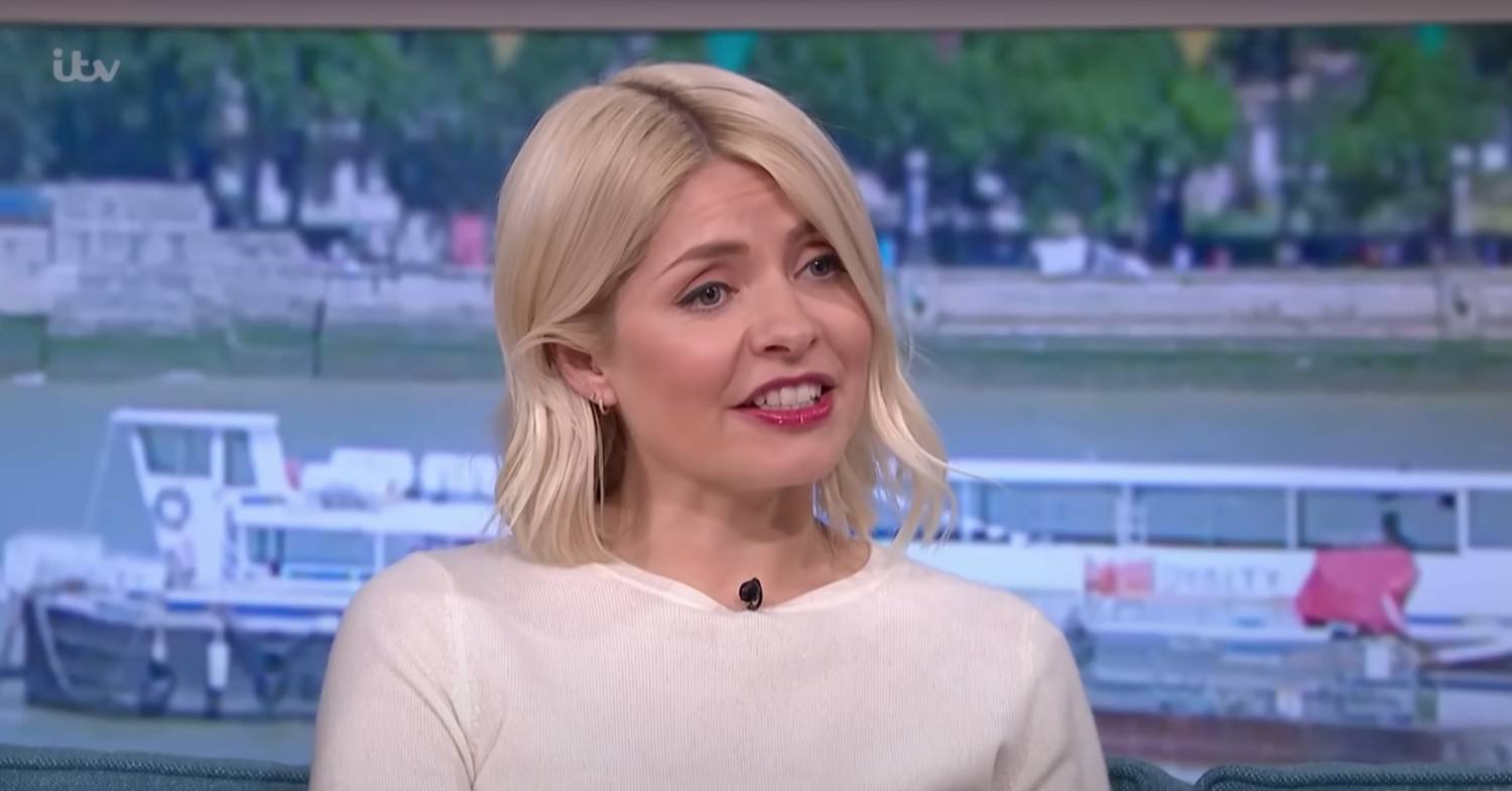 Holly Willoughby speaks