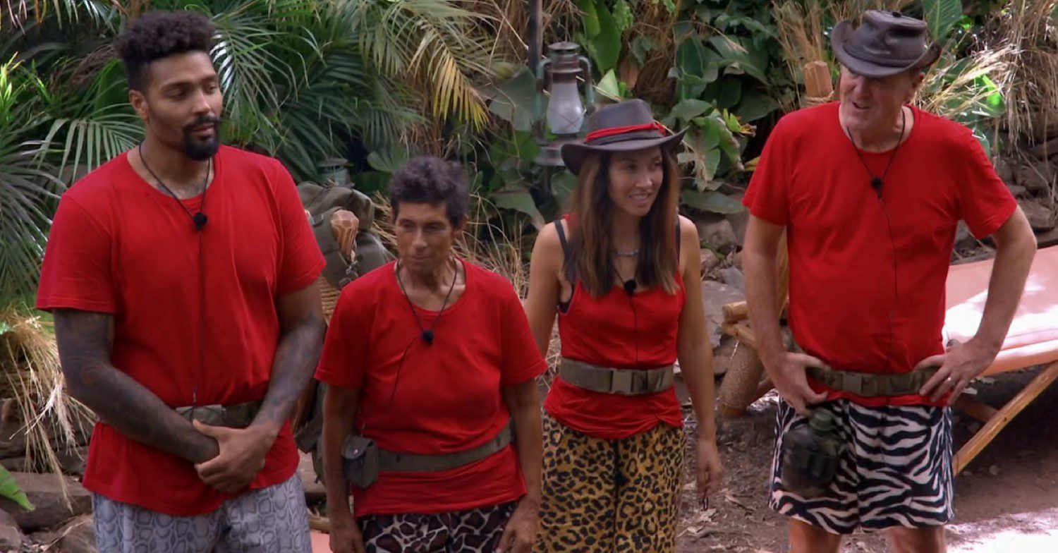 Jordan Banjo, Fatima Whitbread, Myleene Klass, Phil Tufnell on I'm A Celebrity South Africa 
