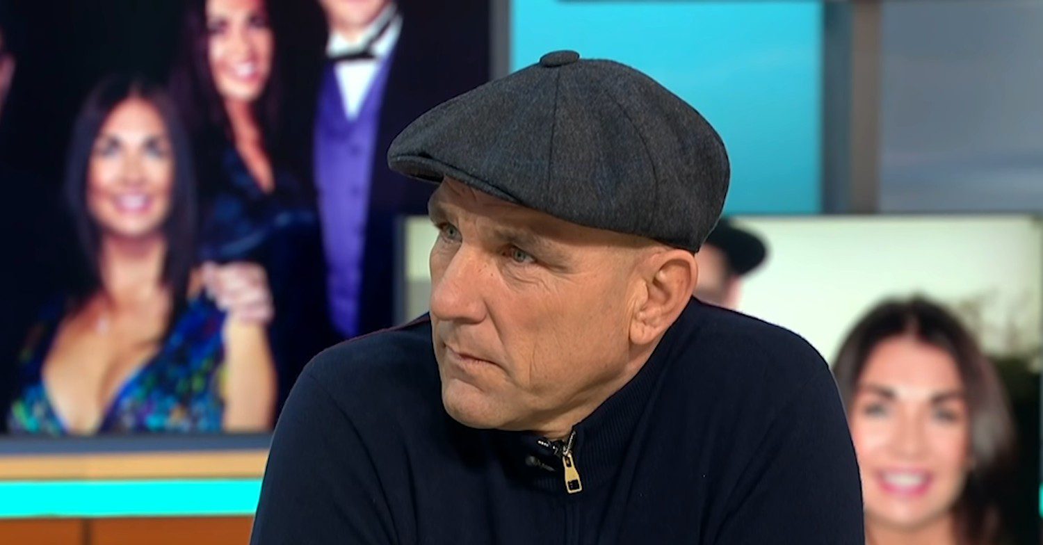Vinnie Jones on Good Morning Britain in a cap