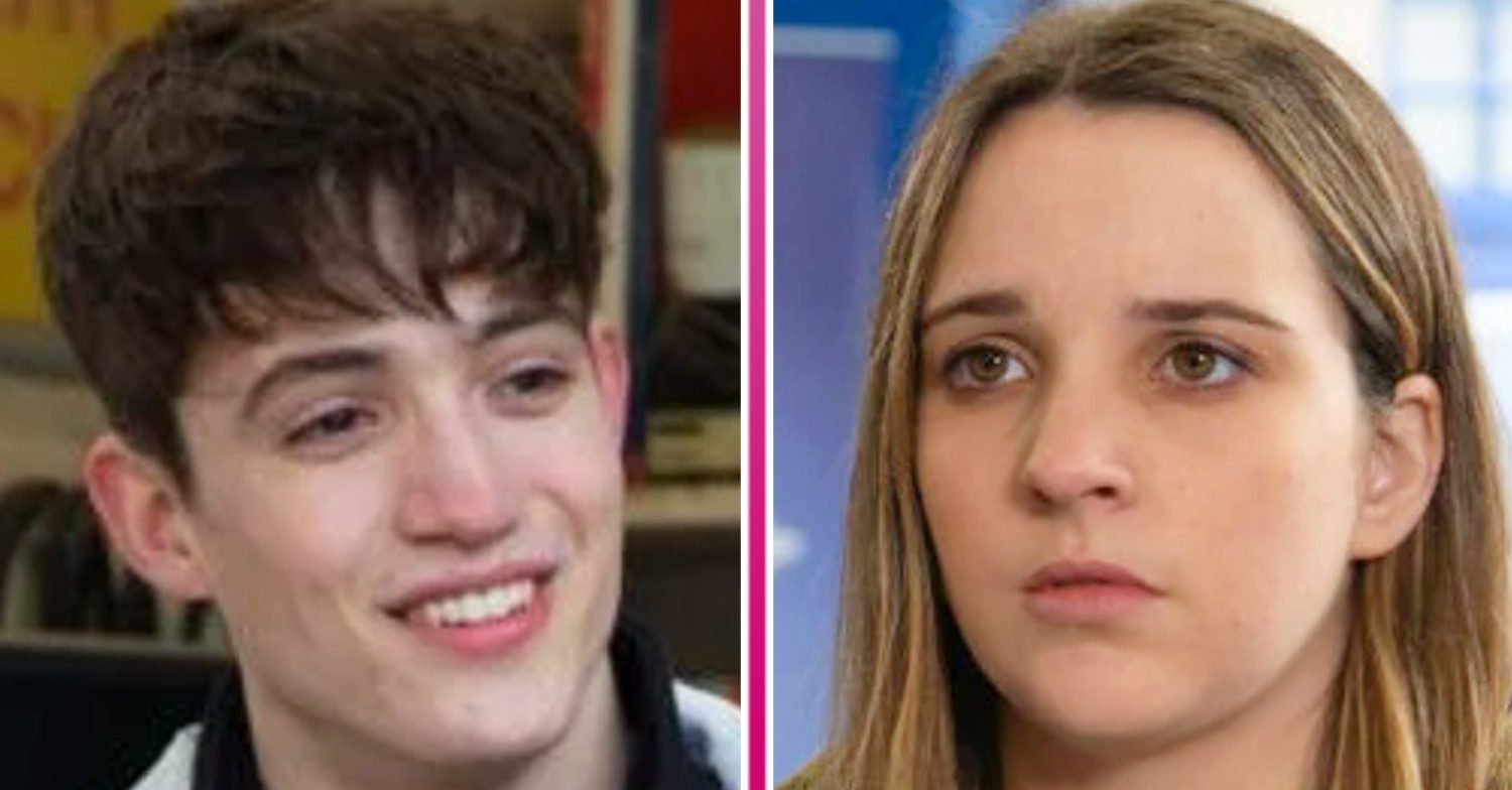 Coronation Street comp image: Aaron and Amy split pic