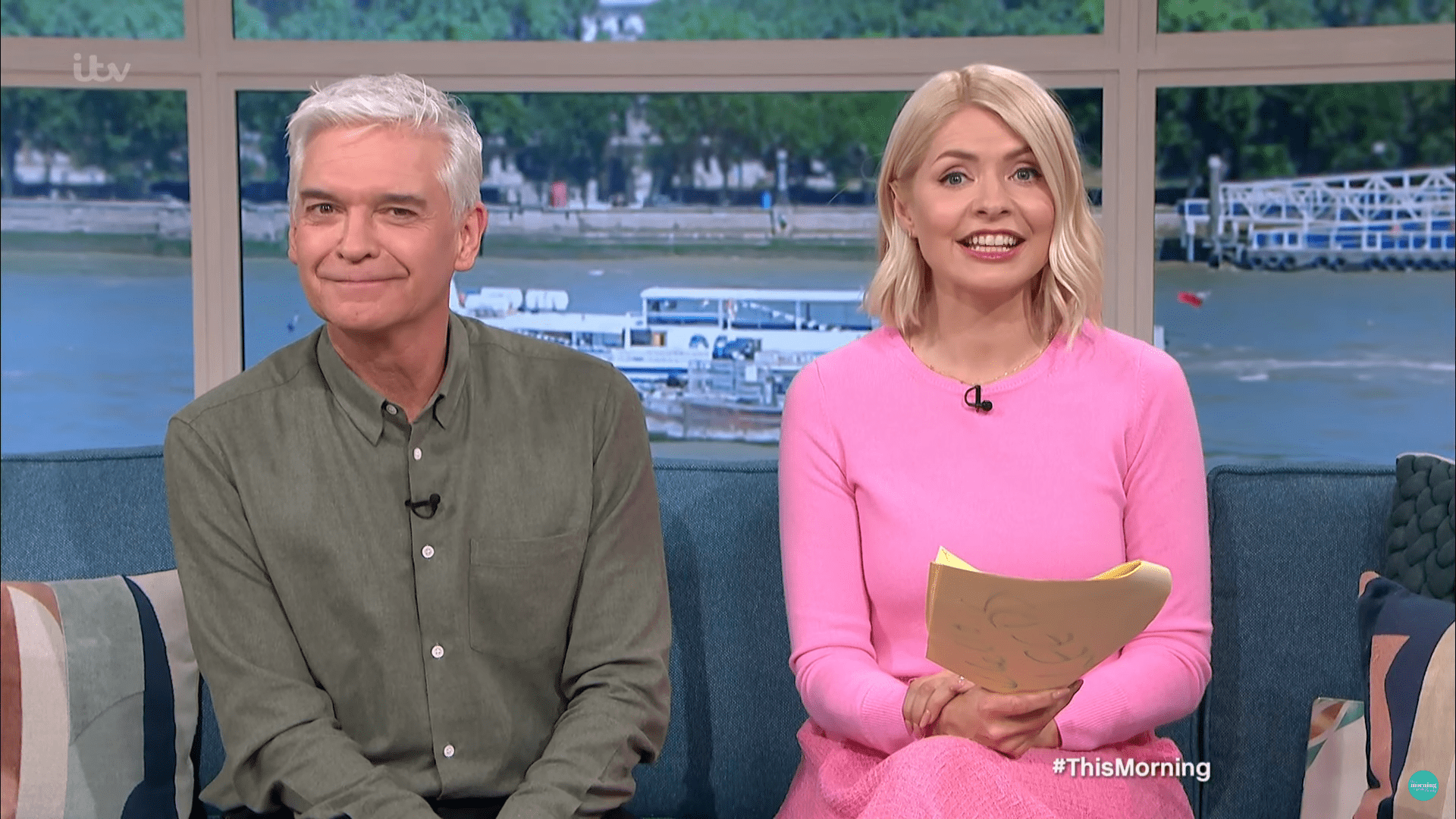 Holly and Phil speak on This Morning
