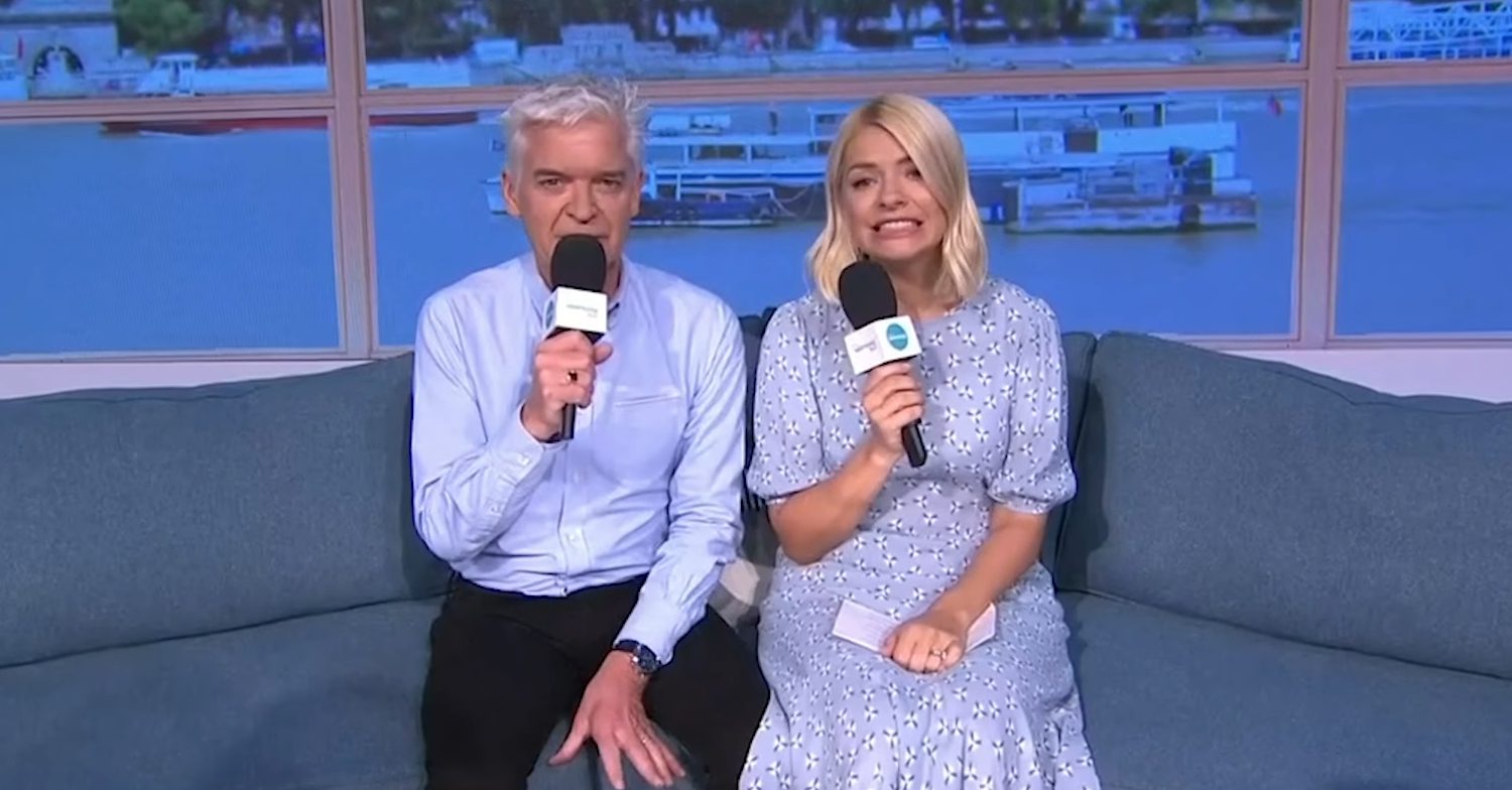 Holly Willoughby and Phillip Schofield present This Morning Live in 2019