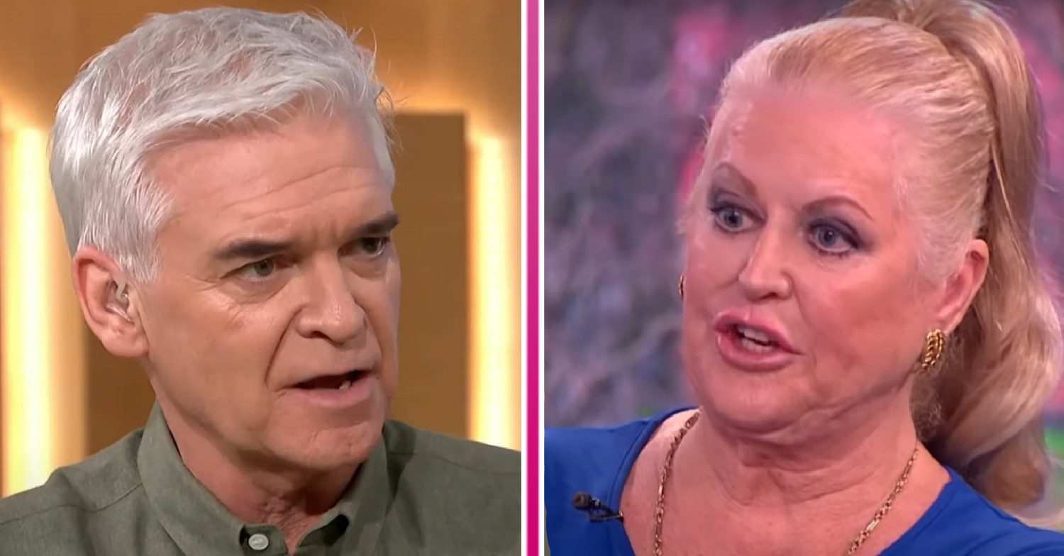 Phillip Schofield on This Morning / Kim Woodburn on This Morning