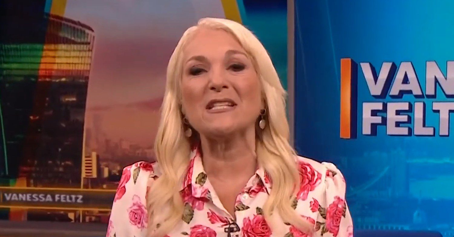 Vanessa Feltz chatting on Talk TV