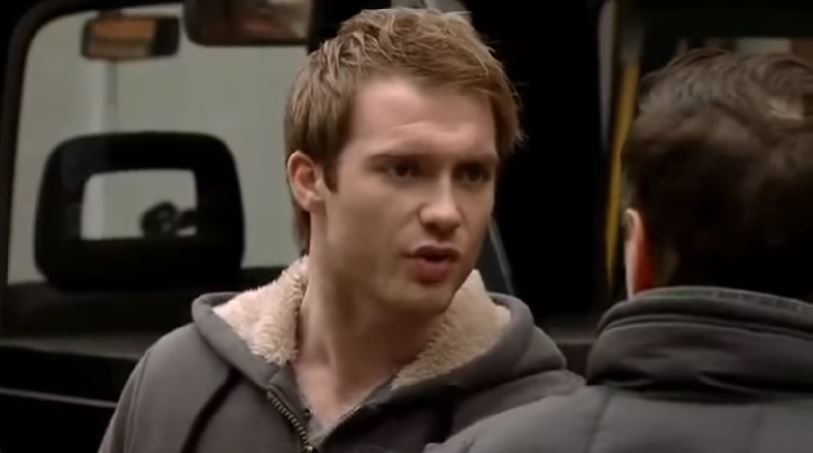 Chris Fountain as Tommy Duckworth on Corrie (Credit: ITV/YouTube)