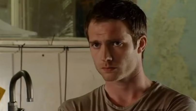 Tommy looking sad on Coronation Street