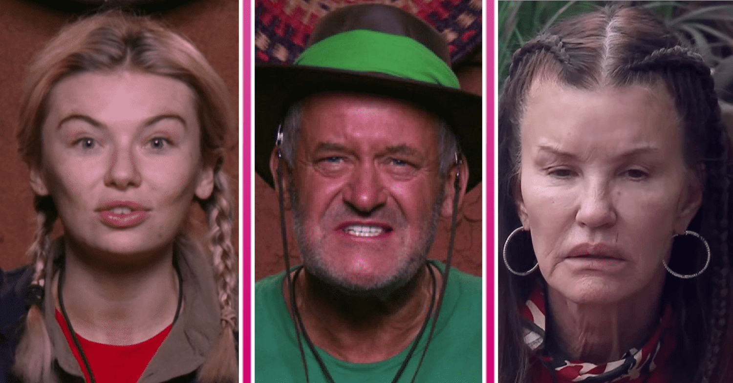 Toff, Paul Burrell and Janice on I'm A Celebrity