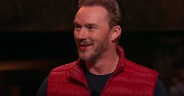 Russell Watson smiles on I'm A Celeb