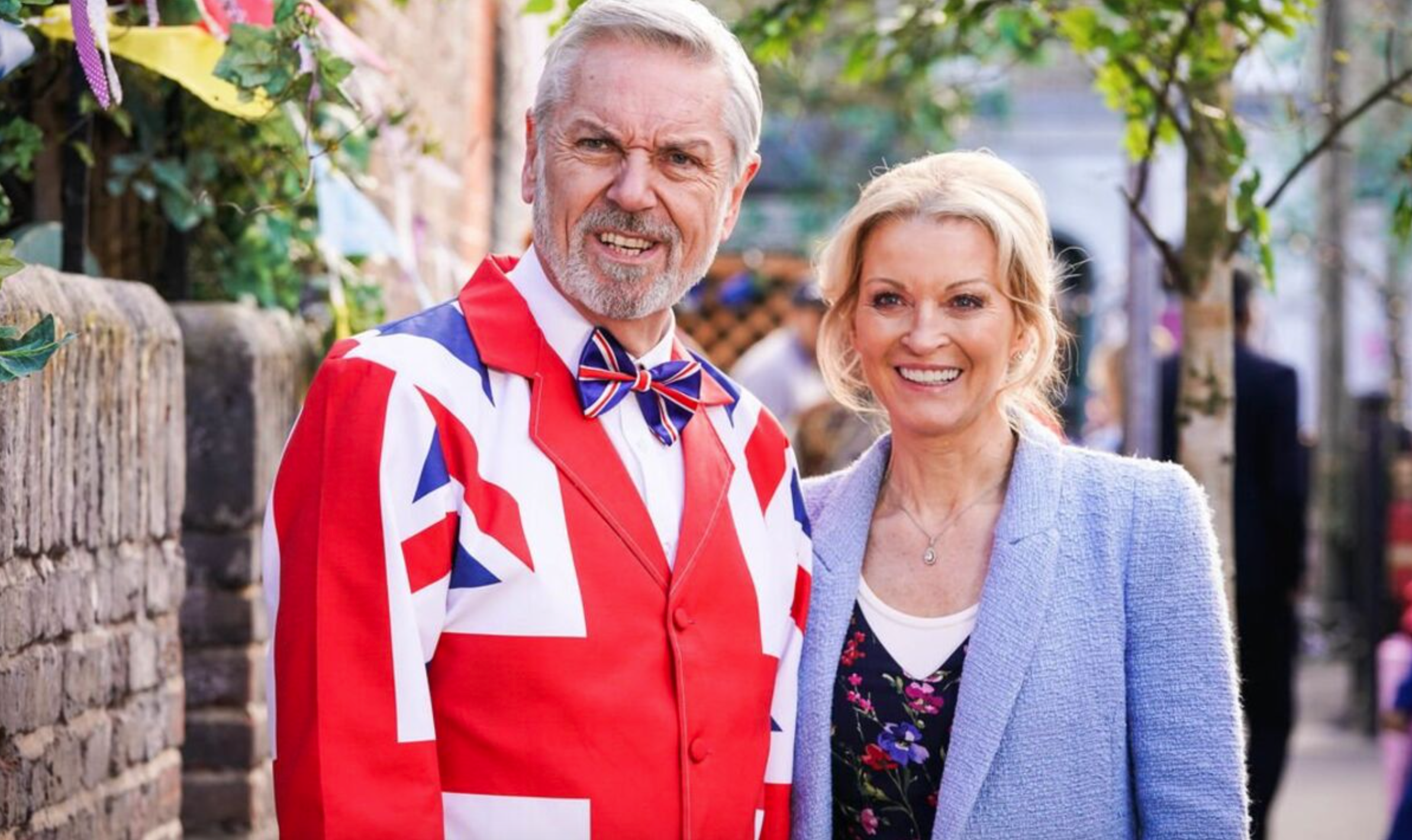 Rocky and Kathy will soon find a new EastEnders cast member amongst them causing chaos (Credit: BBC)