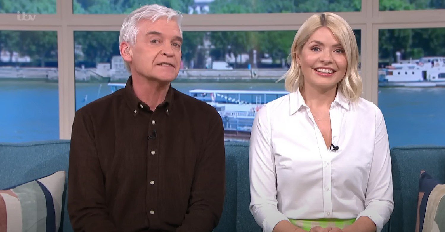 Phillip Schofield and Holly Willoughby on This Morning