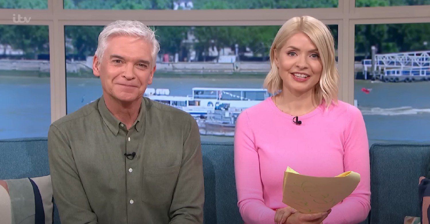 Phillip Schofield and Holly Willoughby on This Morning