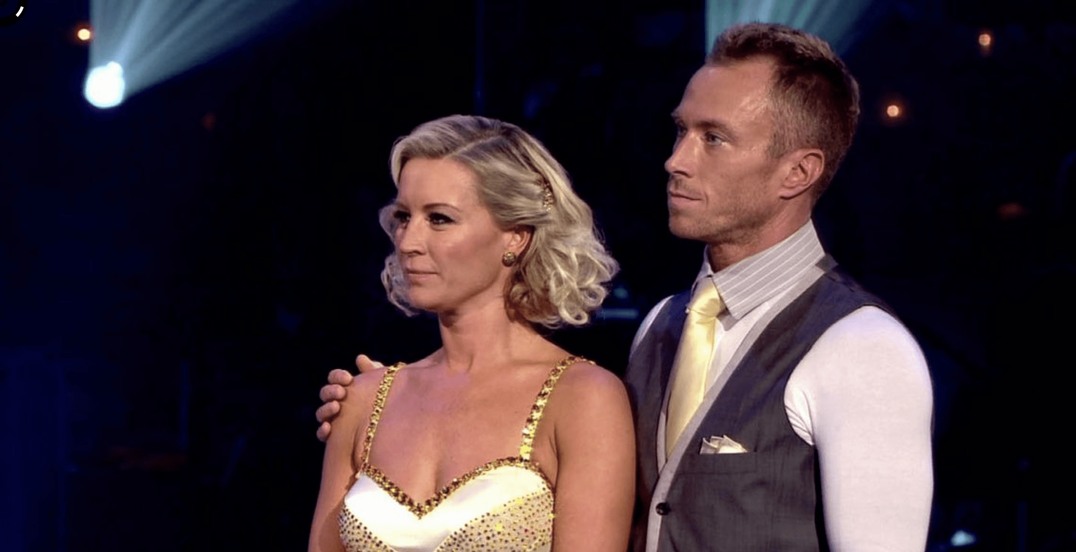 Denise Van Outen with James Jordan on Strictly