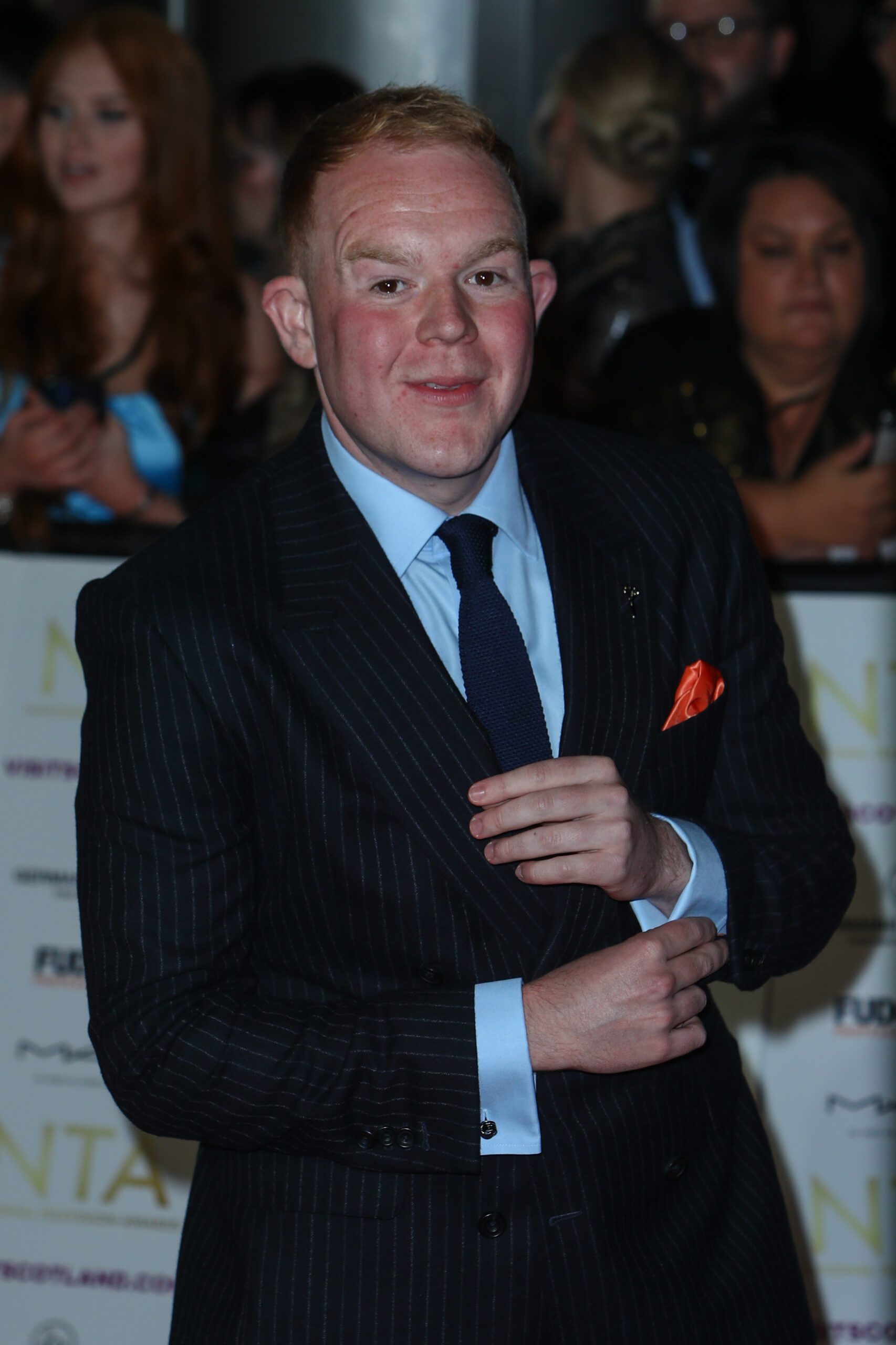 Coronation Street star Colson Smith smiling at awards