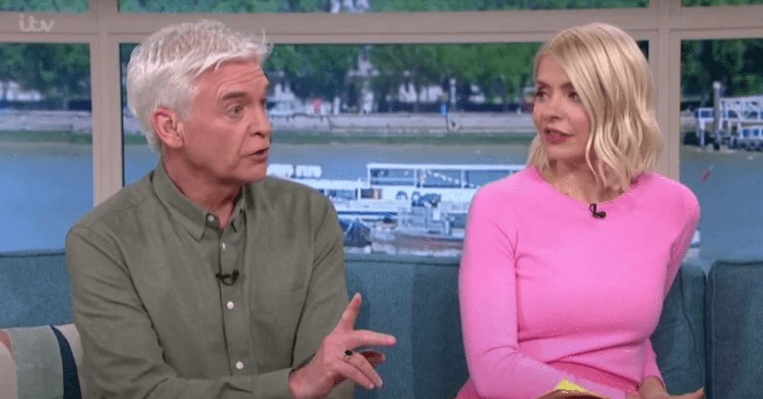 Phillip Schofield and Holly Willoughby on This Morning