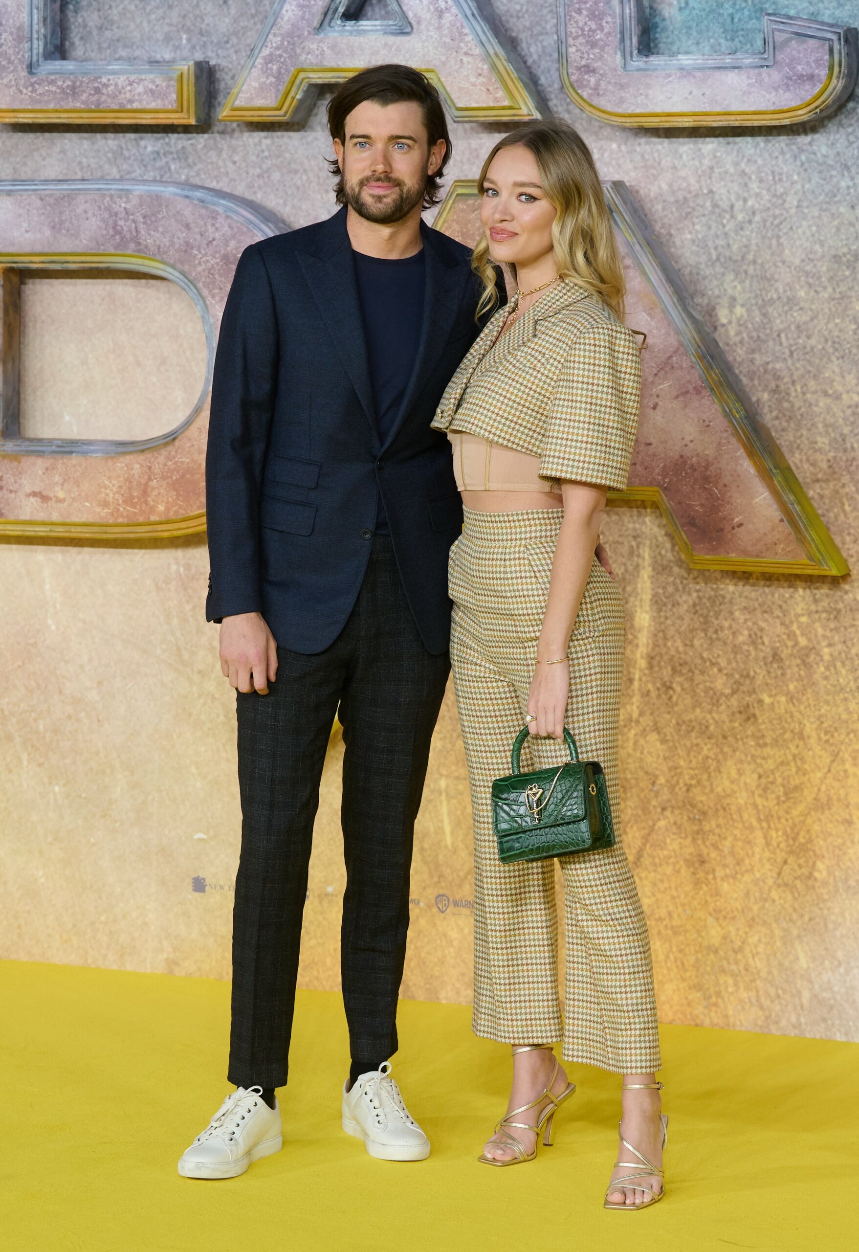 Jack Whitehall and girlfriend Roxy at movie premiere