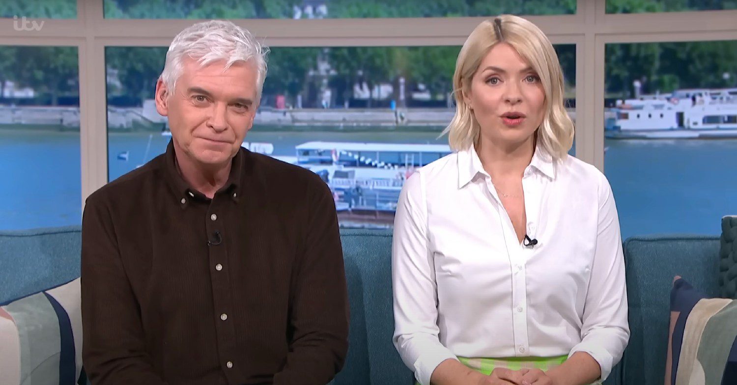 Phillip Schofield and Holly Willoughby on This Morning 
