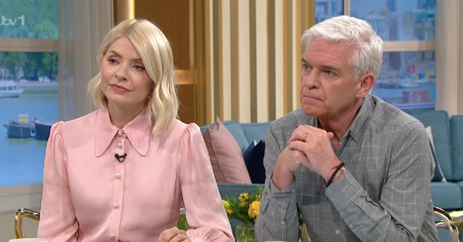 Holly Willoughby on This Morning with Phillip