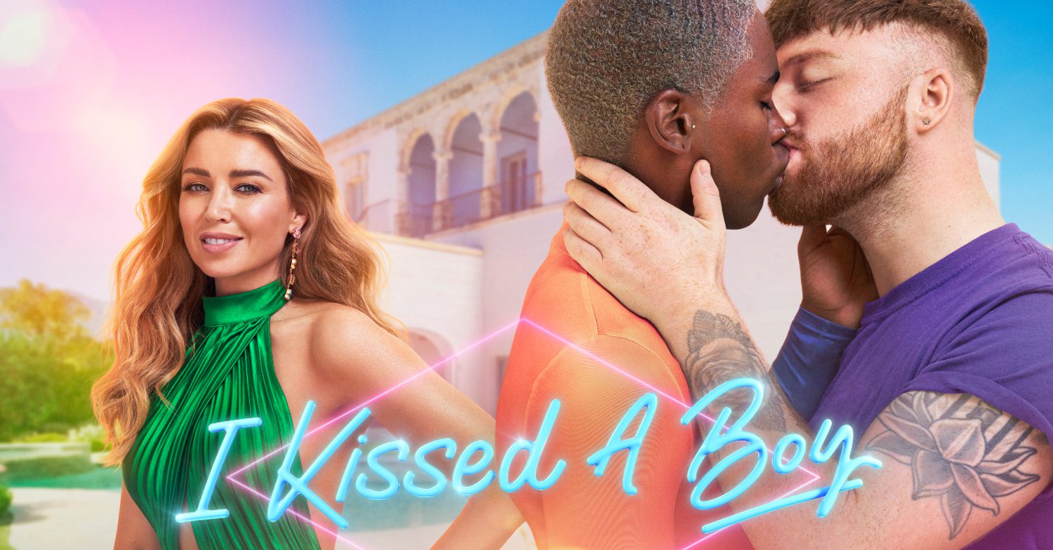 The I Kissed A Boy poster with Dannii Minogue