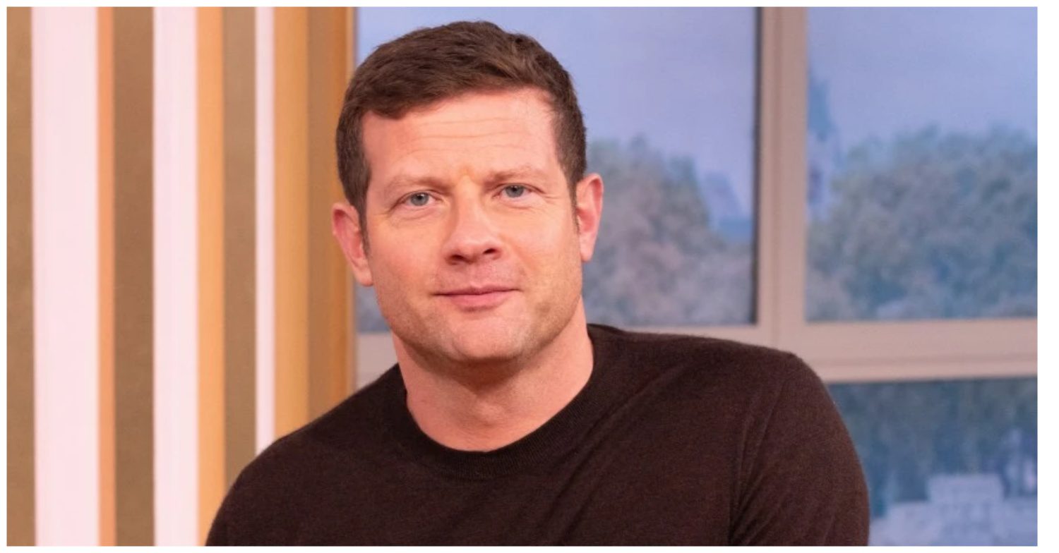 Dermot O'Leary pictured on This Morning