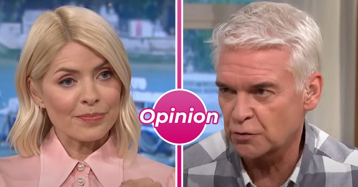 Holly Willoughby and Phillip Schofield on This Morning