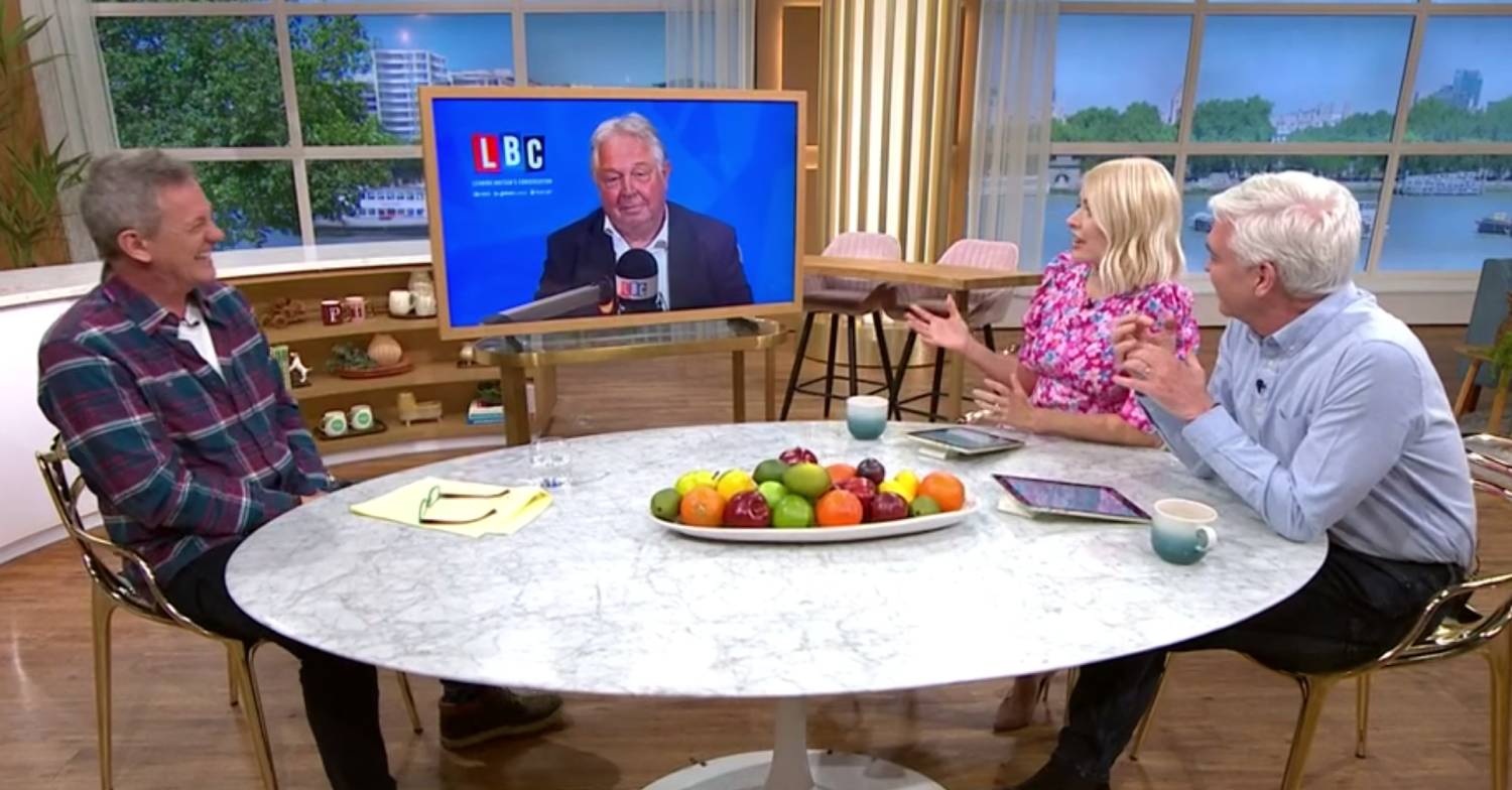 This Morning today included Matthew Wright and Nick Ferrari on the show