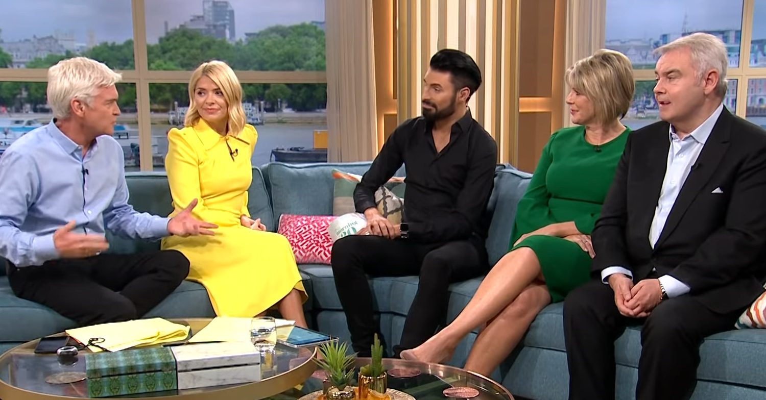 Eamonn and Ruth speak with Rylan, Phil and Holly on This Morning