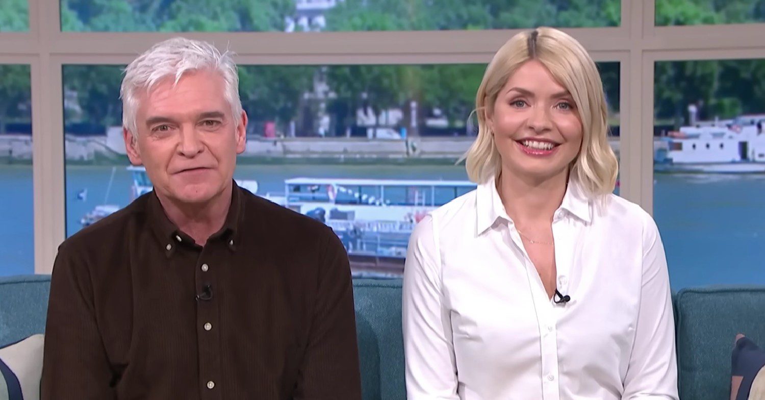 Phil Schofield and Holly Willoughby on This Morning