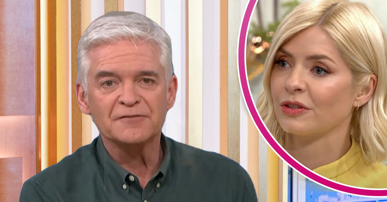 Phillip Schofield and Holly Willoughby on This Morning today